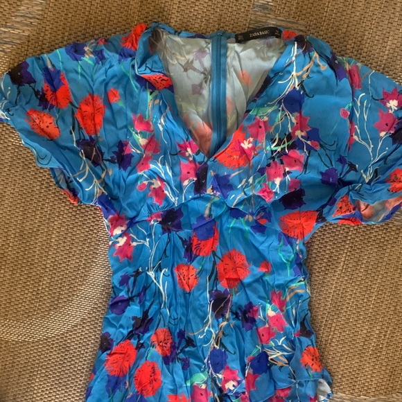 Zara - Floral Dress - Picture 4 of 5